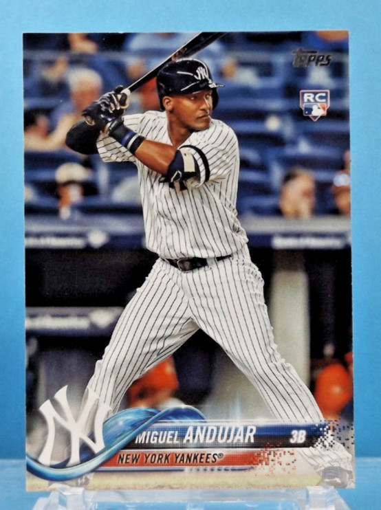 2018 Topps #305 - Miguel Andujar RC  - New York Yankees - Near Mint