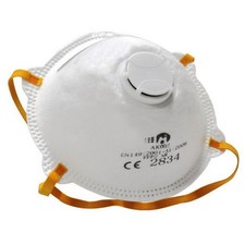 FACE MASK WITH BREATHER VALVE FFP2 NR NON-MEDICAL 20PCS