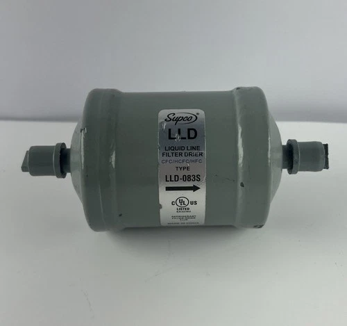 SUPCO LLD083S Liquid Line Filter Drier 3/8” ODF Solder 8 Cubic Inch HVAC