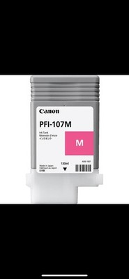 Original Canon PFI-107M Magenta 130ml imagePROGRAF iPF670 iPF780