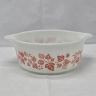 Vintage Pyrex Pink Gooseberry 472 1 1/2 pt Round Casserole Dish No Lid USA Made
