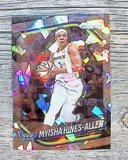 2025 Panini Prizm WNBA #96 Myisha Hines-Allen Ice Prizms