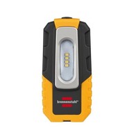 Brennenstuhl LED Akku-Handlampe 200 Lm 6500K IP20 Schwarz-Gelb Li-Ion USB