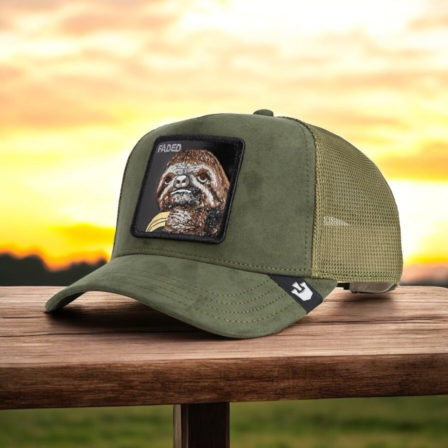 Goorin The Farm Unisex Original Adjustable Snapback Trucker Hat Faded