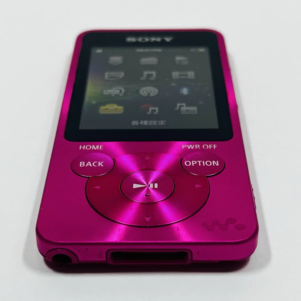 Sony Walkman NW-S14 8GB MP3 Bluetooth Rosa Probado Funcionamiento Cambiado a ... - Imagen 3 de 4