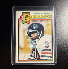 Topps 1979 Walter Payton All Pro #480 Chicago Bears NFL Football Card