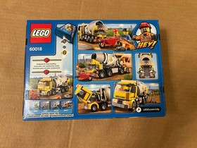 LEGO CITY: Cement Mixer (60018)-Brand New In Factory Sealed Box