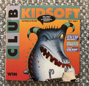 Vintage Club Kidsoft software CD-ROM 1994 vol 2 issue 1 - Excellent!