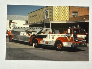 Clinton MD Maxim TDA Fire Apparatus Print A64