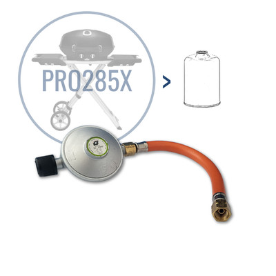 Napoleon Zubehör Umrüstset TRAVELQ  PRO285X-BK auf Gas Kartusche