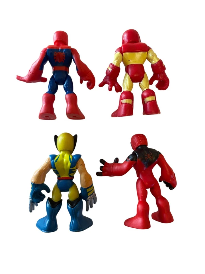 Lote de figuras/juego Marvel Super Hero Adventures Hasbro/Playskool de 3" de la década de 2000 Foto 3 de 4