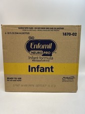 6 Bottles Enfamil NeuroPro Ready-to-Feed Infant Formula 32 oz EXP 07/01/2027 