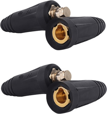 Welding Cable Joint Quick Connector Pair Dinse-Style 200Amp-300Amp (#4-#1) 35-50