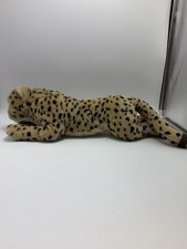 FAO Schwarz Toys R Us Large 19  Cheetah Leopard Realistic Stuffed Animal 2012