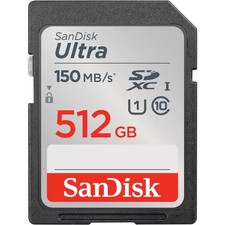 SanDisk Ultra 512 GB Class 10/UHS-I U1 SDXC sdsdunc512gan6in 