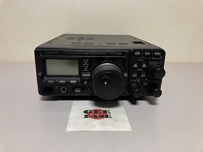 八重FT-897D Yaesu FT-897D Ham Radio Transceiver Confirmed Operation Free