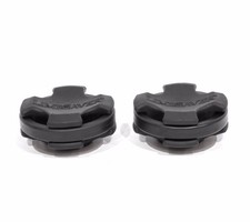 Limbsaver Broadband Solid Limb Crossbow Dampeners - 2 Pack Black 4160