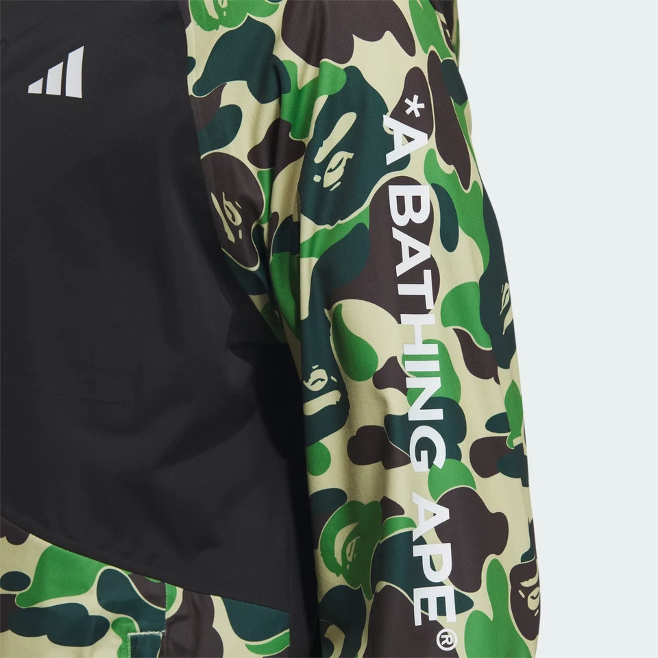 A Bathing Ape Bape X Adidas Wind Dry Hooded Jacket - Size Medium - IQ3679 New - Image 4 of 4