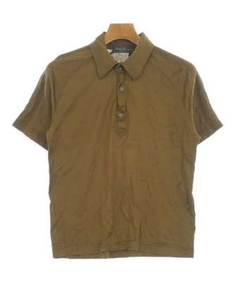 Salvatore Ferragamo Polo Shirts Brown S 2200705894036