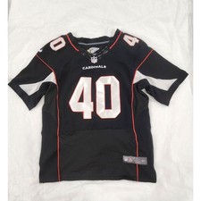 Arizona Cardinals Pat Tillman Retired #40 Nike On Field NFL Jersey Mens 44 Black