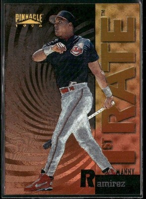 1996 Pinnacle #14 Manny Ramirez 1st Rate (First Rate)