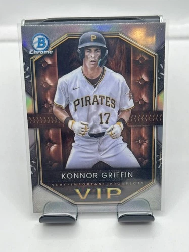 Konnor Griffin 2025 Bowman Chrome VIP Insert Rookie RC VIP-20 PGH Pirates Card
