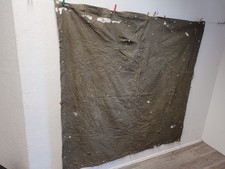 Zeltplane Plane DDR NVA Ein Strich kein Strich grün 182x174cm #262152