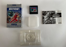 Sega Game Gear - Shinobi *Original Box and Tested*