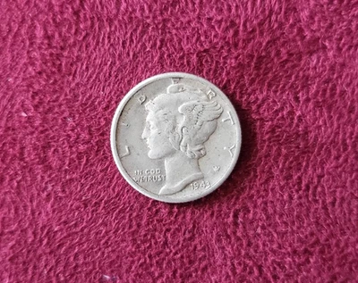 MONNAIE ARGENT ETATS-UNIS - 1 DIME TYPE MERCURY 1943 - SUPERBE - 2,47 GR - Photo 1/2