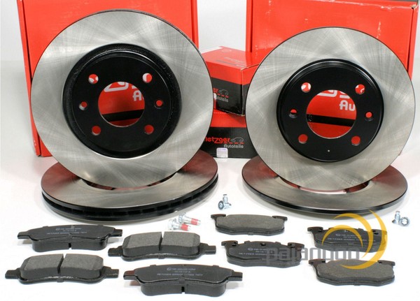 Metzger Bremsscheiben Ø 266 Mm + Ø 247 Mm BeläGe Vorne Hinten FüR Citroen Xsara-image