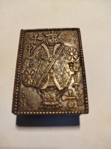 ancien. étui à boîte d