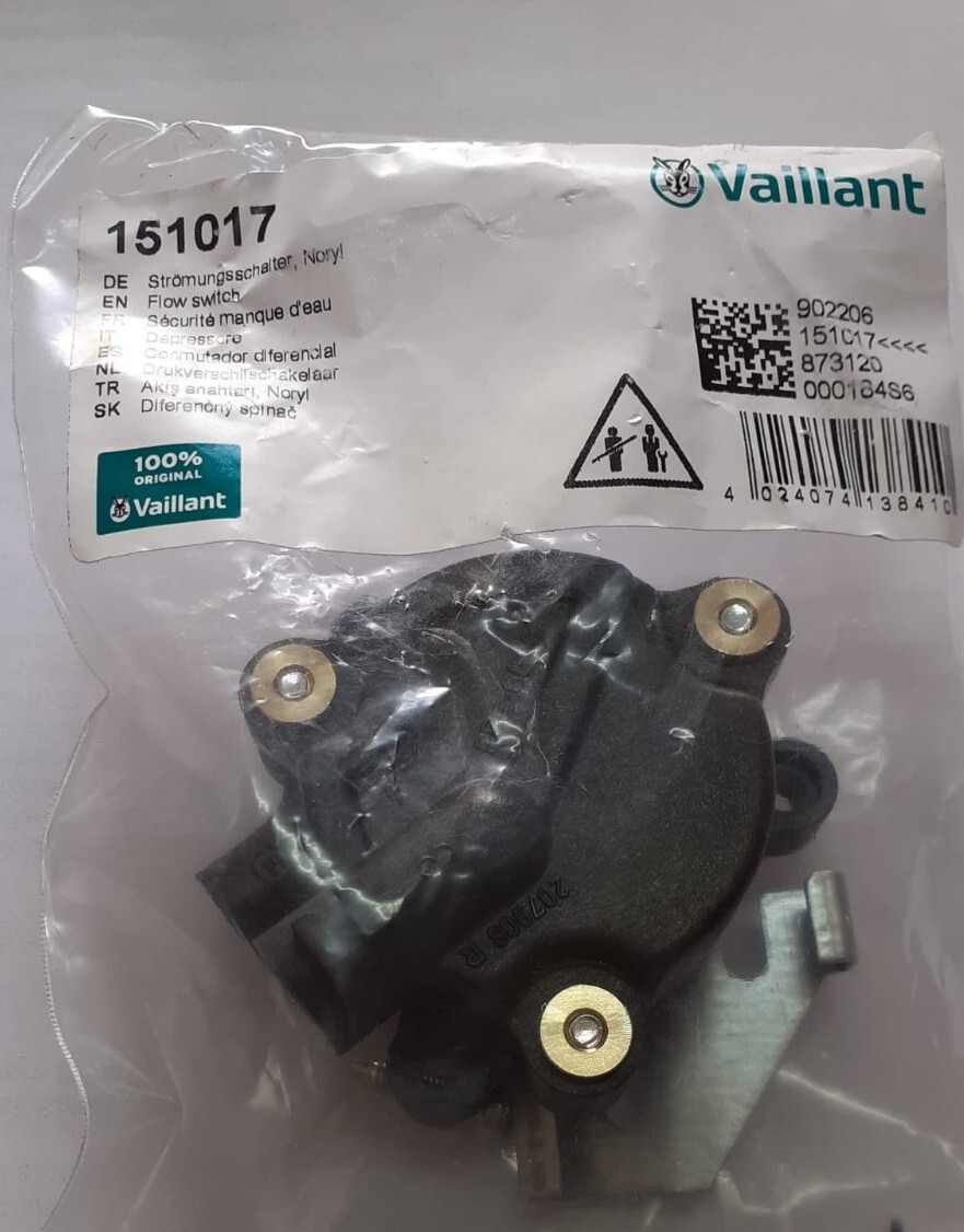 VAILLANT DEPRESSORE SICUREZZA MANCANZA ACQUA 151017 ORIGINALE