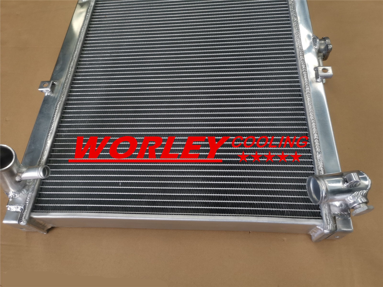 3ROW Aluminum Radiator FOR Mazda RX7 FC S4 TURBO II 13B-TURBO 1.3L 1987 ...