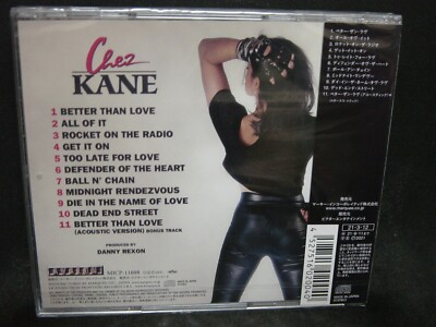 CHEZ KANE ST + 1 JAPAN CD Crazy Lixx Kane'd Wales 80's-Style