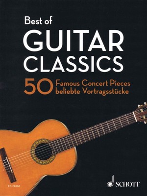 Best of Guitar Classics Sheet Music 50 Famous Concert Pieces NEW 049045163