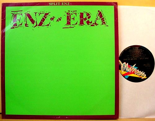SPLIT ENZ - Enz Of An Era - '82 Australia Mushroom lbl NM LP + Poster + insert