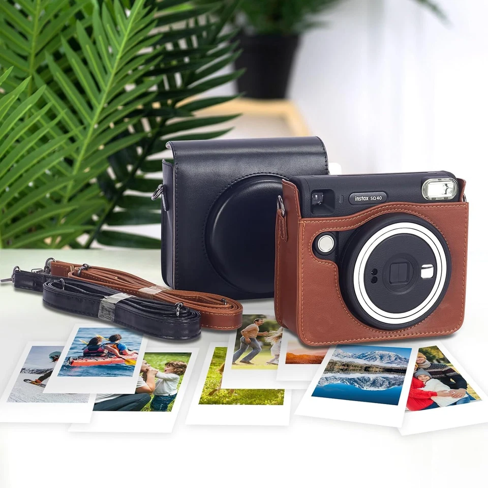 Estuche de protección bolsa con correa ajustable para cámara Fujifilm Instax SQUARE SQ1 Foto 4 de 4