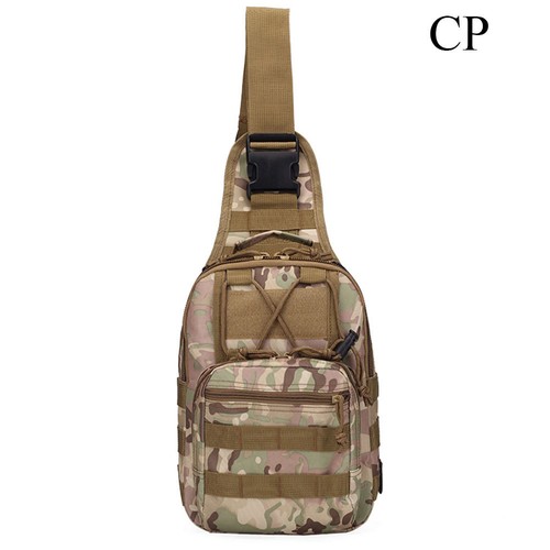 Tactical Shoulder Bag Messenger Sling Chest Pack Military Molle Outdoor Backpack - Picture 11 of 18