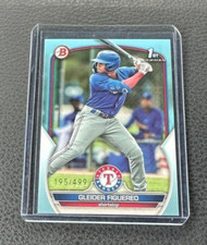 2023 Bowman Gleider Figuereo 1st Bowman Sky Blue Parallel 195/499