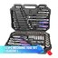 thumbnail 13 - Car Repair Tool Set Hand Tools Ratchet Spanner Wrench Socket Set Bicycle Repair