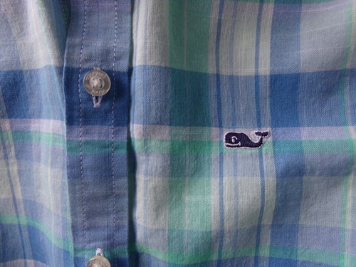 Boys VINEYARD VINES Blue Madras Dress Shirt 5 100% Cotton Plaid $70 Button Up - Picture 5 of 18