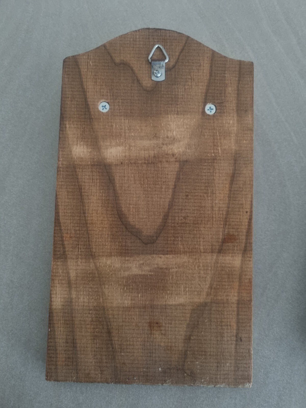 Country Style Hanging Timber Notes Grocery List Holder eBay