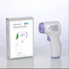 LCD Infrared Thermometer Non Contact - Digital Temperature Warning-