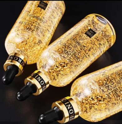 24K Gold Hyaluronic Acid Nicotinamide Face Essence Replenishment Moisturize Shri