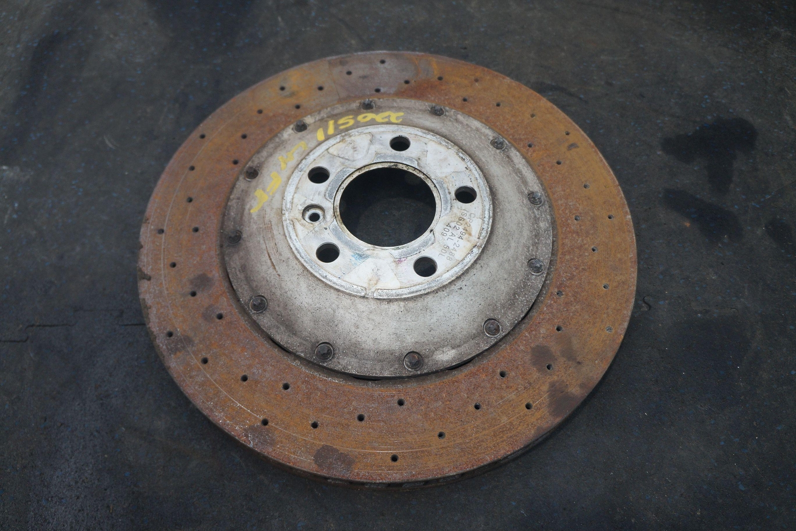 Front Left Disc Brake Rotor CP2494-2488 OEM McLaren MP4-12C 2014