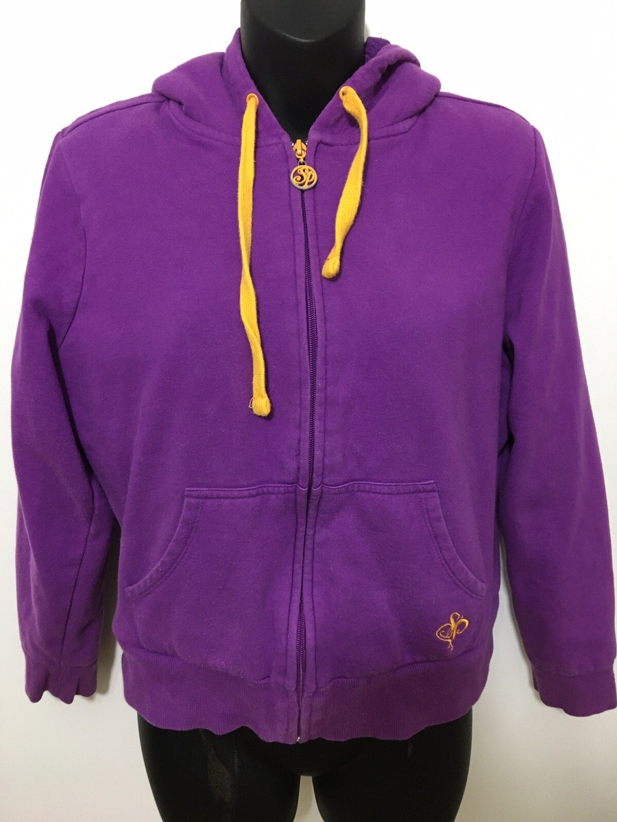 Youth Girls South Pole Purple Full Zip Wool Lined Hooded