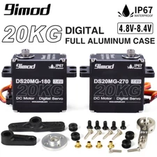 9imod DS20MG 20KG Full Metal Gear Digital Servo for 1/8 1/10 1/12 RC Crawler Car