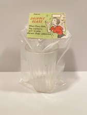 Vintage Adams Magic Trick Prank Joke New in Package - Dribble Glass