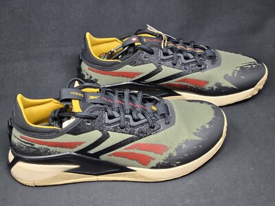 Reebok Nano X2 Adventure Jurassic World Mens Size 11 Training Shoes HQ6265 NEW