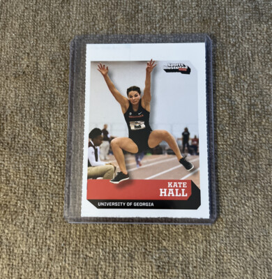 KATE HALL ROOKIE 2018 Sports Illustrated for Kids Si USA Track Field  Georgia